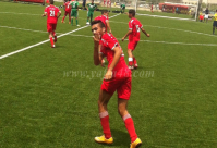 بالصور: اللاعب عبد أطرش يسجل ثلاثية أمام مكابي حيفا ويتربع على عرش الهدافين